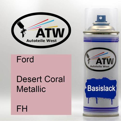 Ford, Desert Coral Metallic, FH: 400ml Sprühdose, von ATW Autoteile West.